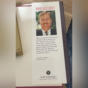 'When God Whispers Your Name' Book - Hardback- Max Lucado